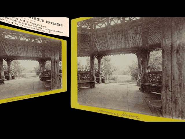 Summer House, 6th Ave Entrance, Central Park (VR 3D still-image)