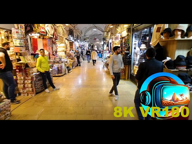 How safe is the GRAND BAZAAR in ISTANBUL TURKEY....friendliest people and safe 8K 4K VR180 3D Travel