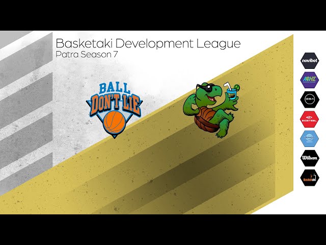 Basketaki Patra Development League - Ball Don't Lie vs Bar Χελώνα (20/11/24)