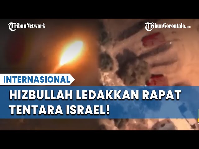 Hizbullah Bombardir Situs Israel di Perbatasan Lebanon, Ledakan Bertubi tubi saat Pasukan IDF Rapat