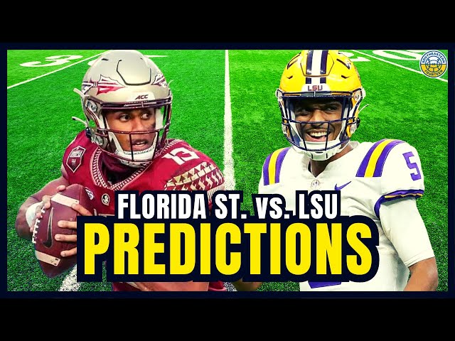 Florida State vs. LSU PREDICTIONS | 2023 College Football Predictions | SEC Week 1