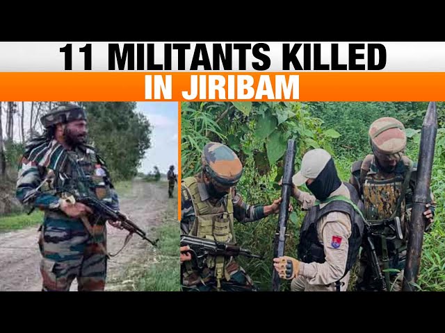 Manipur violence: Security forces kill 11 militants in Jiribam | News9