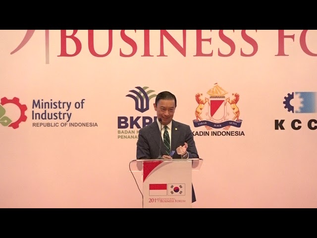 Indonesia-Korea Business Forum 2019 - Chairman of BKPM Keynote Speech