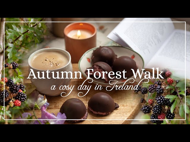 Cosy September Vlog | Forest Walk with Birdsong | Autumn Baking | September  Cottage Garden