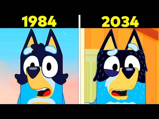 All About Bandit Heeler's Evolution in BLUEY!