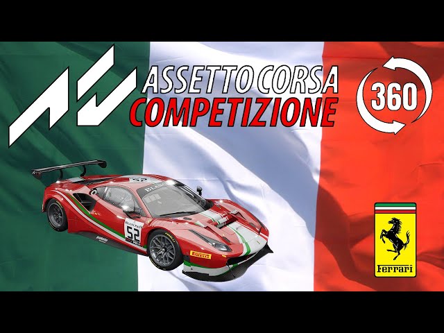 3D 360° VR Video | Assetto Corsa Competizione MONZA