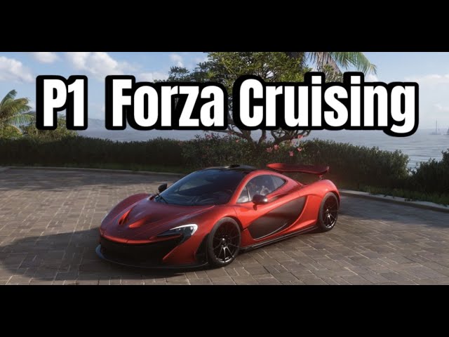 mclaren P1 in Forza 5 cruising