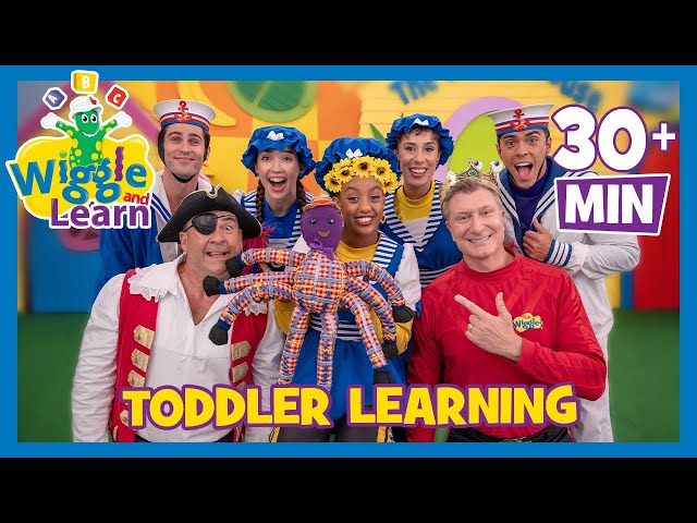 Wiggle and Learn 📚 Educational Videos with The Wiggles 🎶 Toddler Learning Compilation