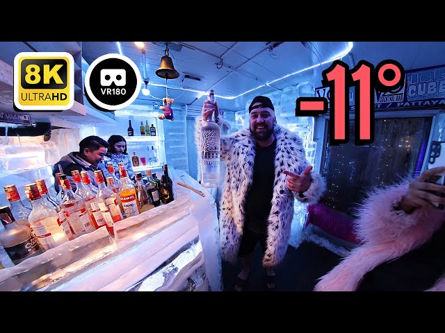 Thailand Ice Bar!    //  VR 8K 3D