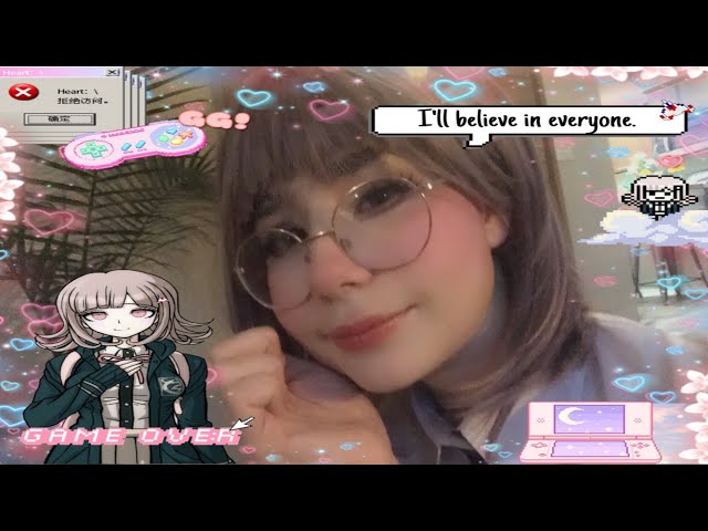 Chiaki calms you down (again) - danganronpa ASMR (face touching)  | Sugar Sweett