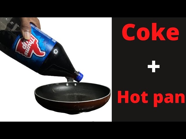 Experiment : drink vs hot pan