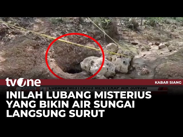 Fenomena Sinkhole Buat Warga Blitar Ketakutan | Kabar Siang tvOne