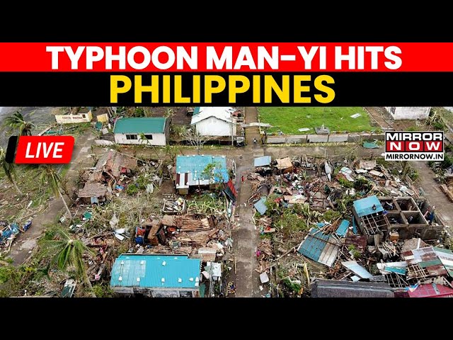 LIVE | Typhoon Man-Yi Makes Landfall In Philippines, Half A Million Evacuated | WATCH