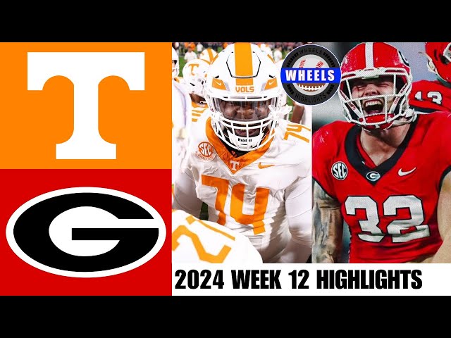 #7 Tennessee vs #12 Georgia | Week 12 | 2024 College Football Highlights