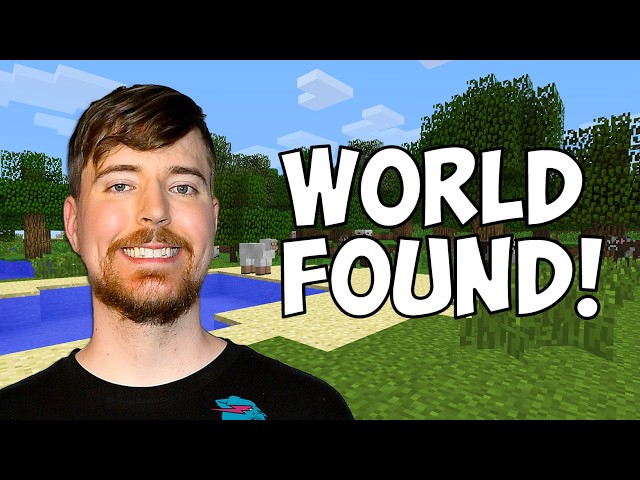 We found MrBeast's Minecraft World Seed!