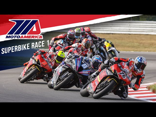 Steel Commander Superbike Race 1 at New Jersey 2024 - FULL RACE | MotoAmerica