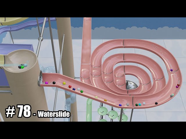 Waterslide - 3D Marble Race