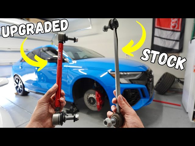 2024 Audi RS3 Gets Adjustable Swaybar Endlinks To FIX THIS!