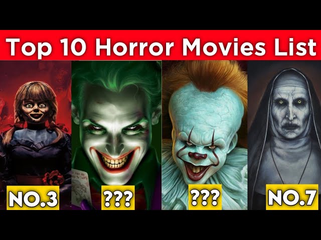 Top 10 Horror movies list