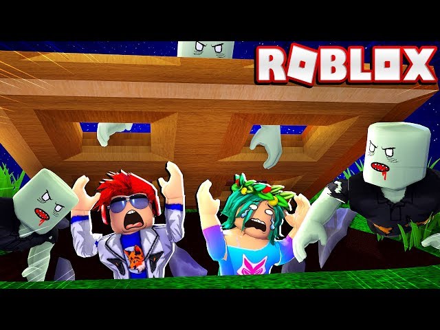 ZOMBIE WANTS BIG BRAINS! -- ROBLOX BUNKER