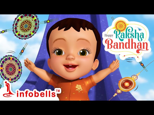 Happy Raksha Bandhan, Happy Raksha Bandhan | Telugu Rhymes for Children | Infobells #telugurhymes