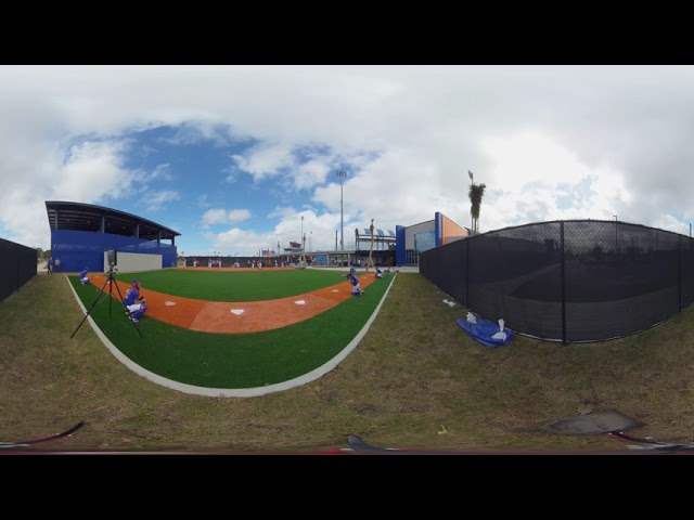 Syndergaard Bullpen with 360 Camera