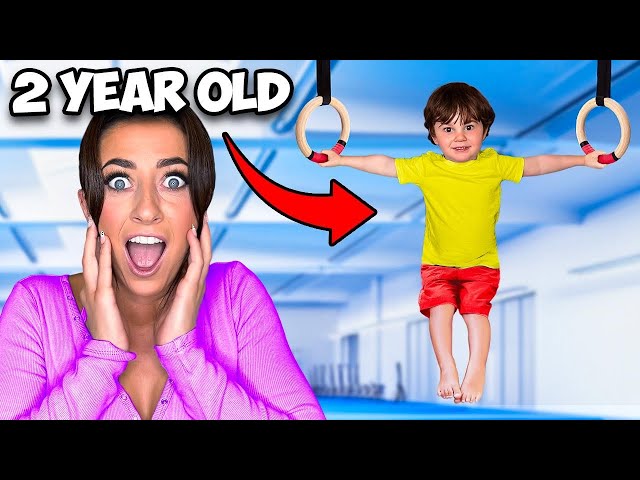 Transforming a 2 Year Old into a Pro Gymnast!