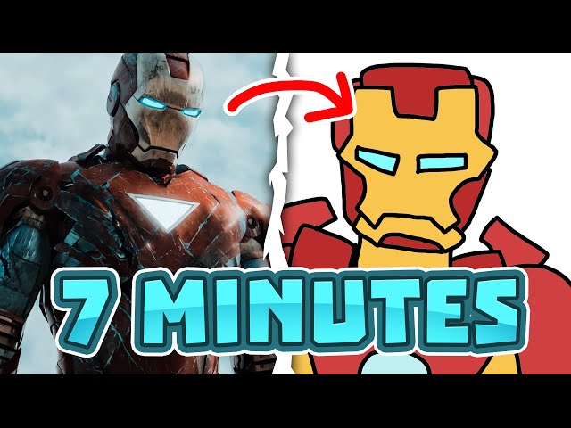 RÉSUMÉ MITEUX de IRON MAN 1 en 7 MINUTES ! [ parodie ]