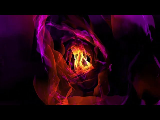 Bright Abstract Neon Glowing Tunnel 4K Long Screensaver || Wallpaper || Background Video