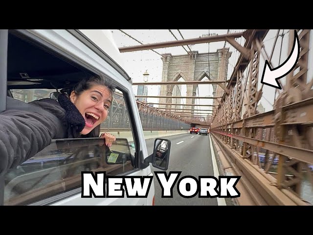 LLEGAMOS a NUEVA YORK MANEJANDO 🚐👉 Pero NOS HICIERON UNA MULTA 🥲