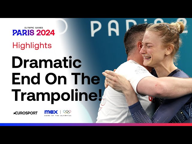 WHAT A FINAL! 😮 | Women's Trampoline Highlights | #Paris2024 #Olympics