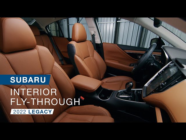 2022 Subaru Legacy Interior Fly-Through