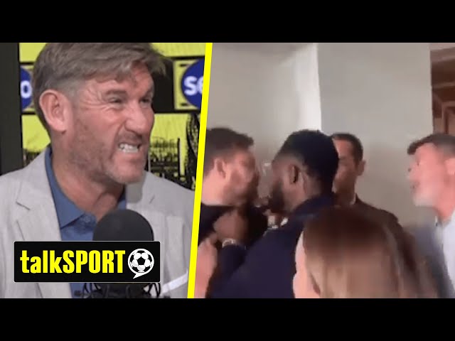 Simon Jordan Reacts to Micah Richards & Roy Keane's Altercation with a Fan at Arsenal vs. Man United