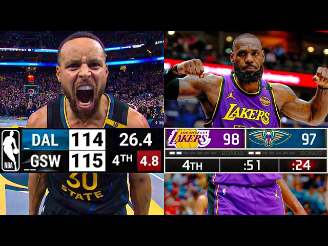 NBA "Craziest GAME WINNERS and CLUTCH SHOTS of 2024-25 Season" INSANE AMOUNT ALREADY 🚨