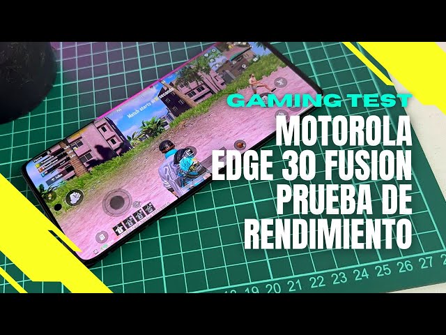 Motorola Edge 30 Fusion: Prueba de rendimiento (Genshin Impact, PUBG Mobile, Fortnite)