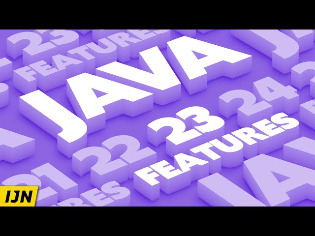 All Java 23 Features - Inside Java Newscast #70