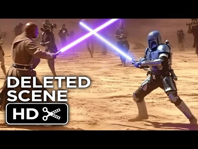 Jango Fett is 10X BETTER in this Deleted Scene…