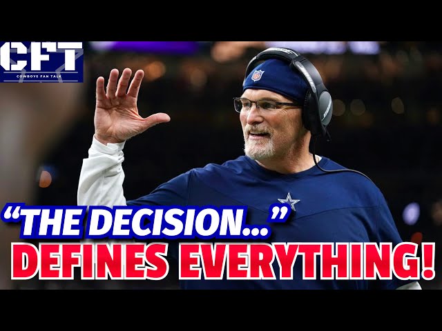 The Dan Quinn “SITUATION” is really holding up the COWBOYS! This literally shapes the OFF-Season!