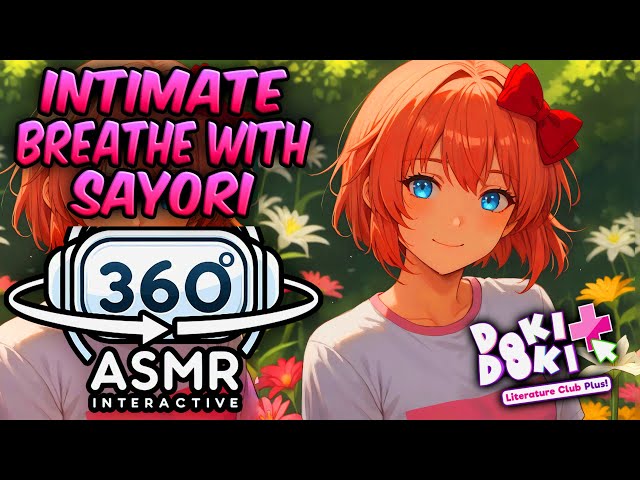 Intimate Breathing With Sayori~ [360º VR SOUND ASMR] | Doki Doki Literature Club (4K)