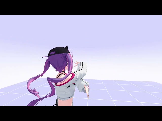 【VR180】パイパイ仮面 - 常闇トワ 2【Hololive MMD 8K】 M injected