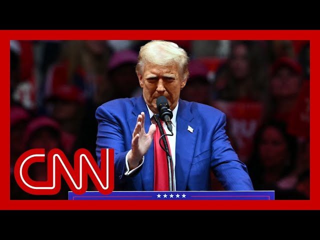 Dana Bash reacts to Trump's remarks at New York rally