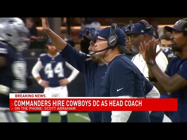 Washington Commanders announce new head coach Dan Quinn