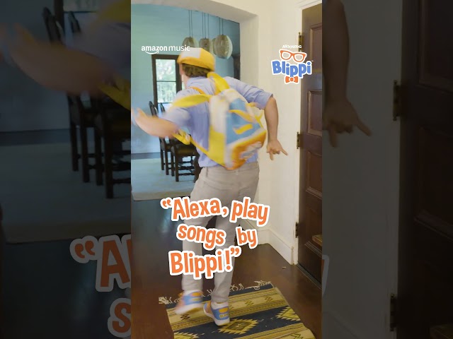 Let's Do The Blippi Wiggle! | Alexa, Play Blippi! | #blippi #shorts #blippitoys