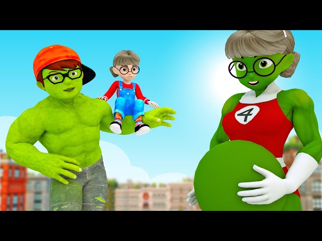 Zombie Defeat and Superman Nick Combination - Scary Teacher 3D Hero Animation