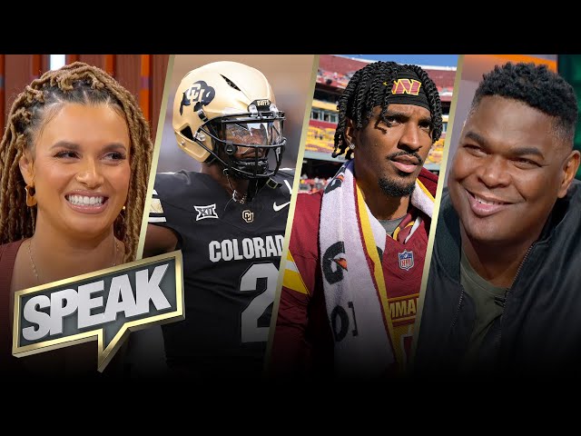 Should Deion lead Shedeur’s draft path? Is Jayden the best rookie QB we’ve ever seen? | SPEAK