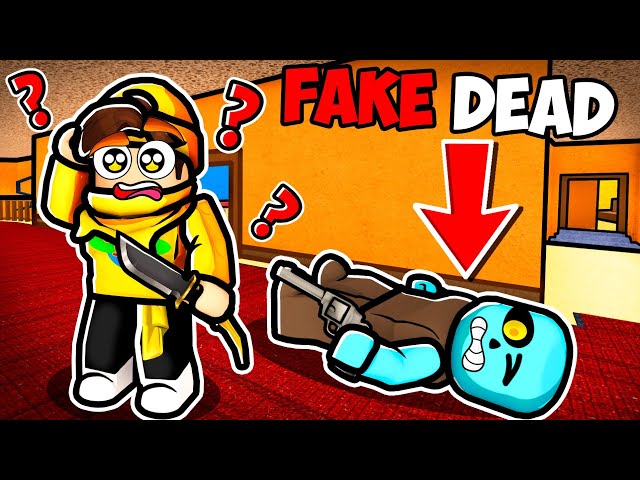 I SECRETLY Used THE FAKE DEAD BODY ABILITY In MURDER MYSTERY 2...