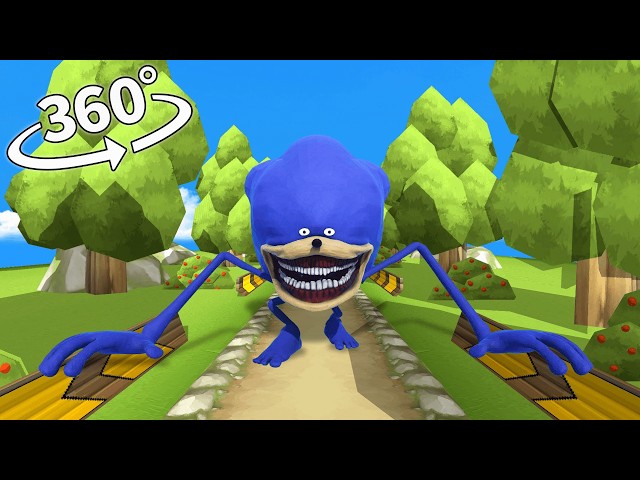 Shin Sonic chase you 360° VR