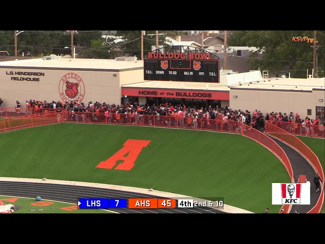 #2 Artesia Football vs. #7 Lovington