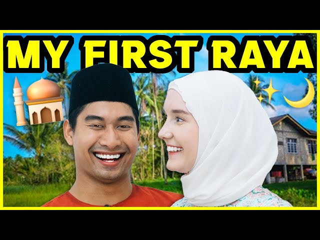 I CELEBRATED MY FIRST RAYA IN MALAYSIA! (SO FUN!) 😱🇲🇾