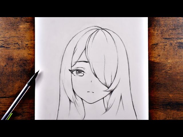 How to Draw anime Girl | Easy Anime Drawing step by step